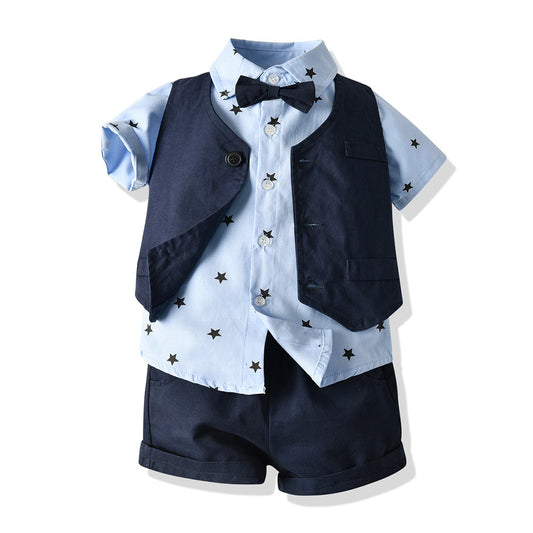 Children's Clothing Summer New Children's Korean Style One Piece Dropshipping Baby Boy