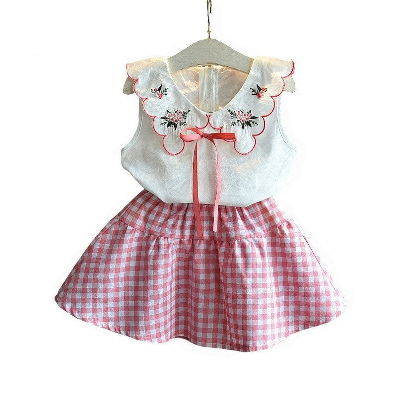 Kids Baby Girls Clothing Sets Summer TShirtsskirt Clothes AMI Cart