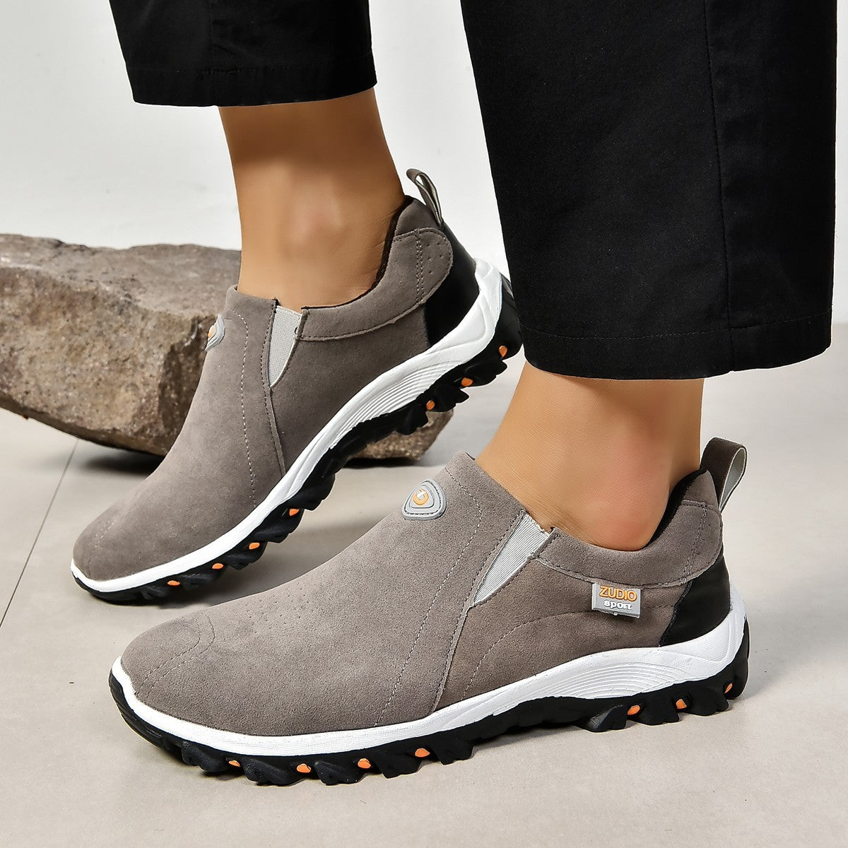 Fashion Round Head Shallow Mouth Men's Thin Shoes AMI Cart