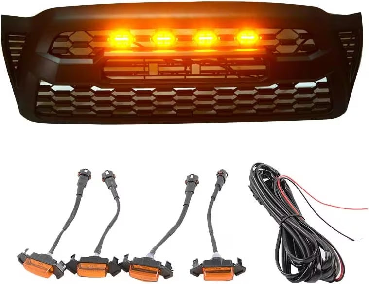 LED Grille Amber Lights Fit For Tacoma Grille 2005-2011 AMI Cart