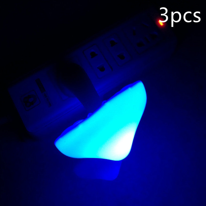 LED Night Light Mushroom Wall Socket Lamp AMI Cart