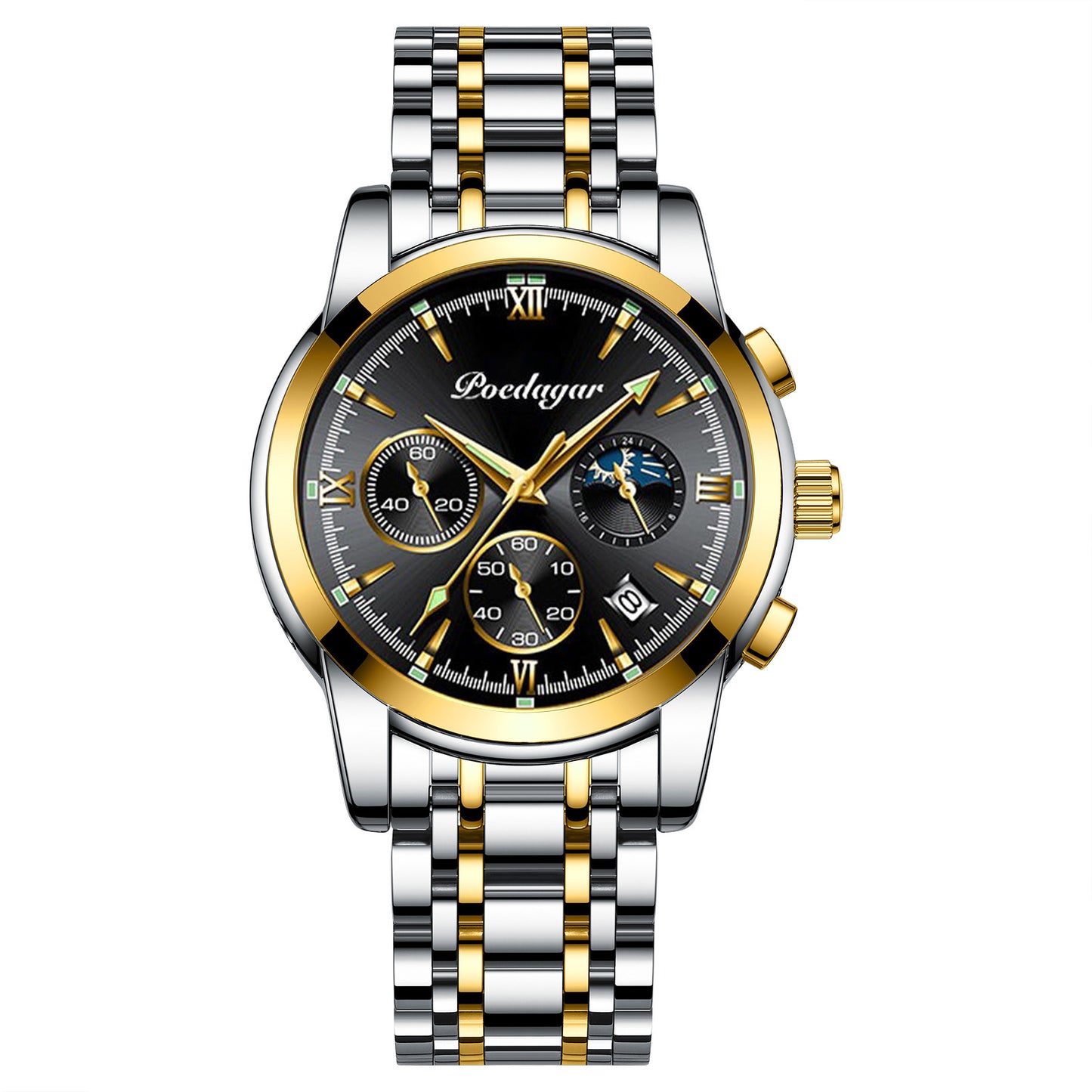 Multifunctional Men's Watch Luminous Waterproof Quartz Wrist Watch AMI Cart