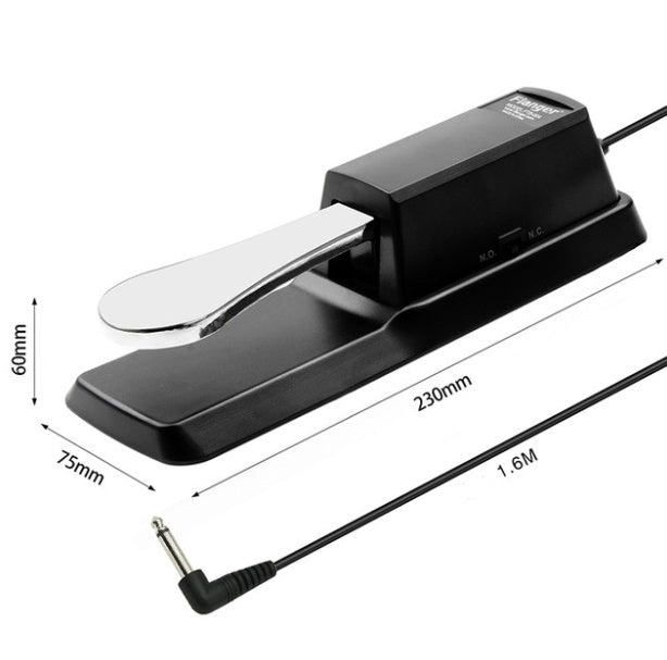 Universal sustain pedal for electronic piano and electric piano AMI Cart