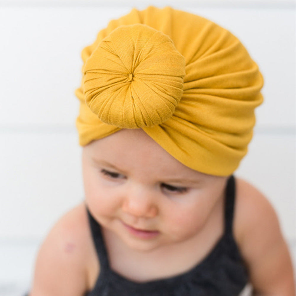 Children's turban hat baby knotted Indian beanie AMI Cart