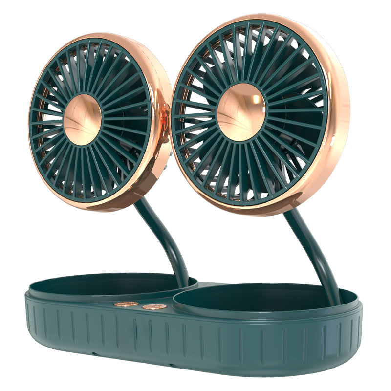 Double-Headed Hose Small Fan Usb Car Interior Creative Automotive Accessories AMI Cart