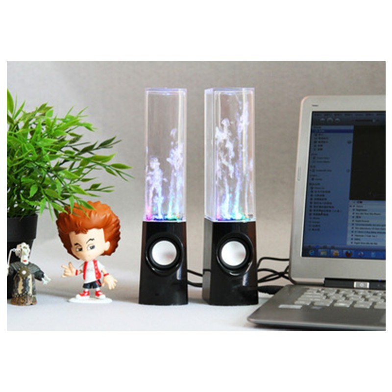 Wireless Dancing Water Speaker LED Light Fountain Speaker Home Party AMI Cart