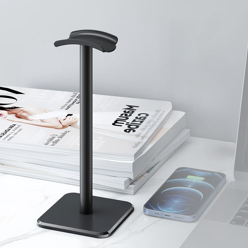 Space Saving Gaming Headset Stand Rack Desktop Organizer AMI Cart