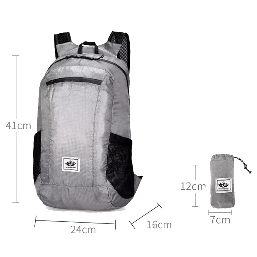 Outdoor Hiking Bag 20L Lightweight Foldable Waterproof Ultralight Backpack AMI Cart