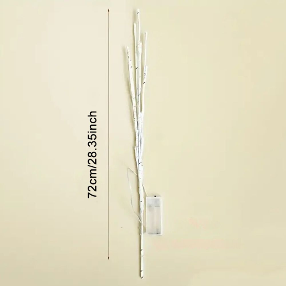 LED White Birch Branch Light for Festive Home and Wedding Decor AMI Cart