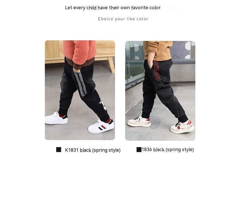 Boys' Denim Trousers Trousers Children's Clothing AMI Cart