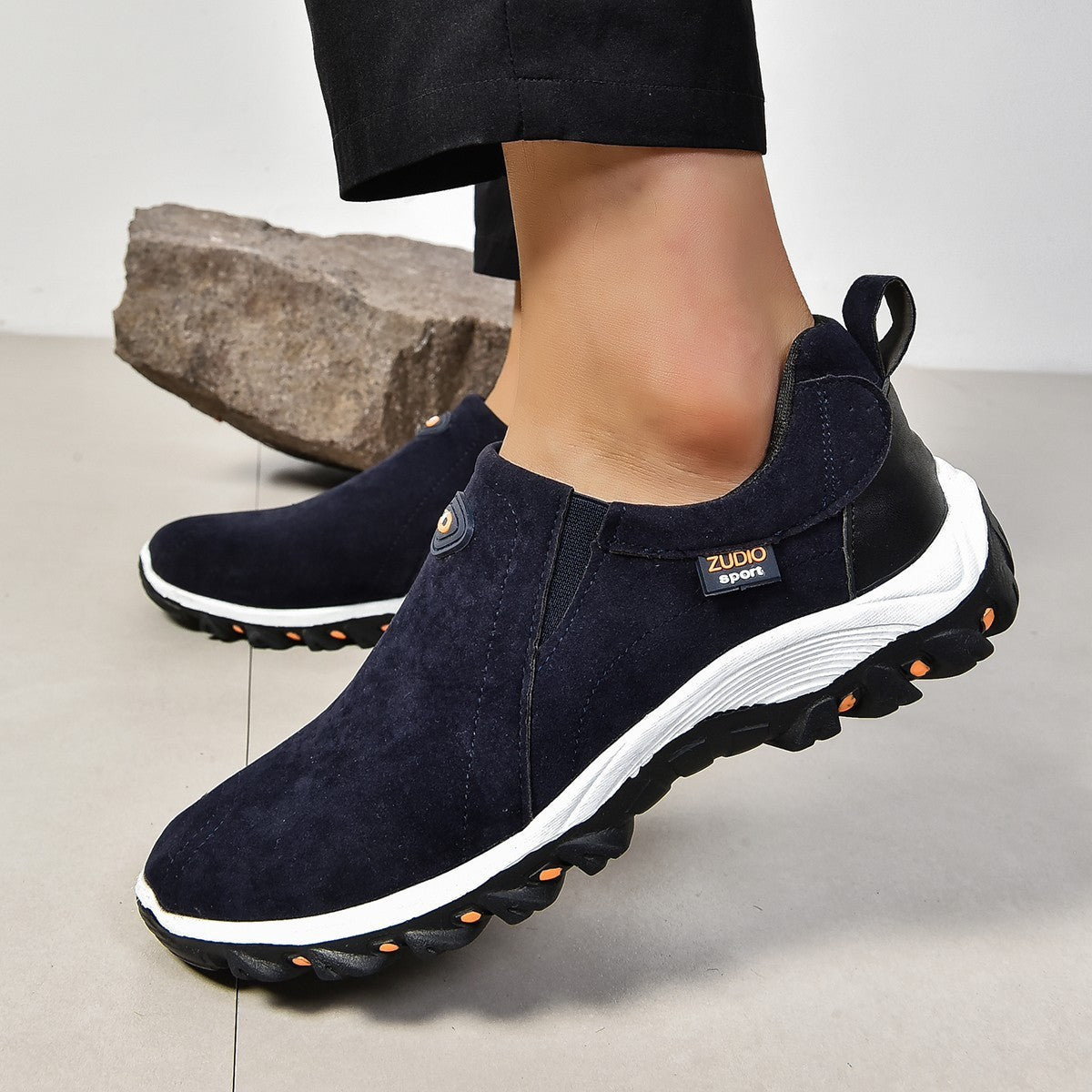 Fashion Round Head Shallow Mouth Men's Thin Shoes AMI Cart