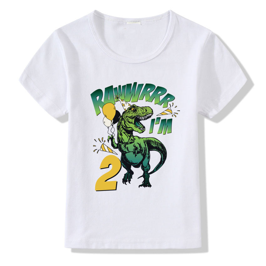 Children's T-shirt Numbers 1-9 Birthday T-shirt AMI Cart