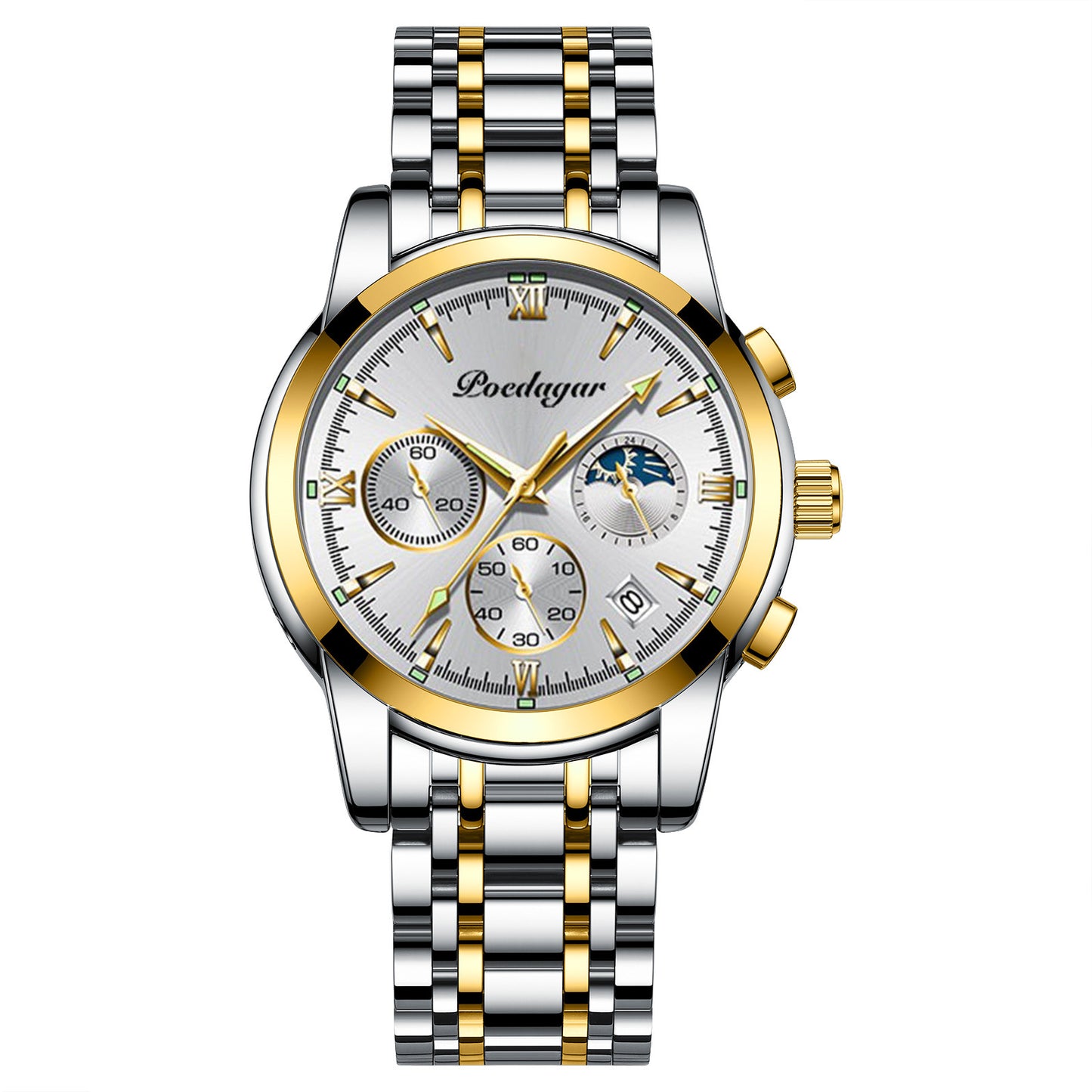 Multifunctional Men's Watch Luminous Waterproof Quartz Wrist Watch AMI Cart