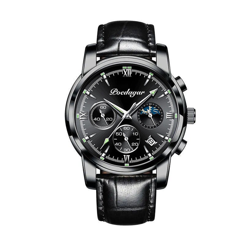 Multifunctional Men's Watch Luminous Waterproof Quartz Wrist Watch AMI Cart