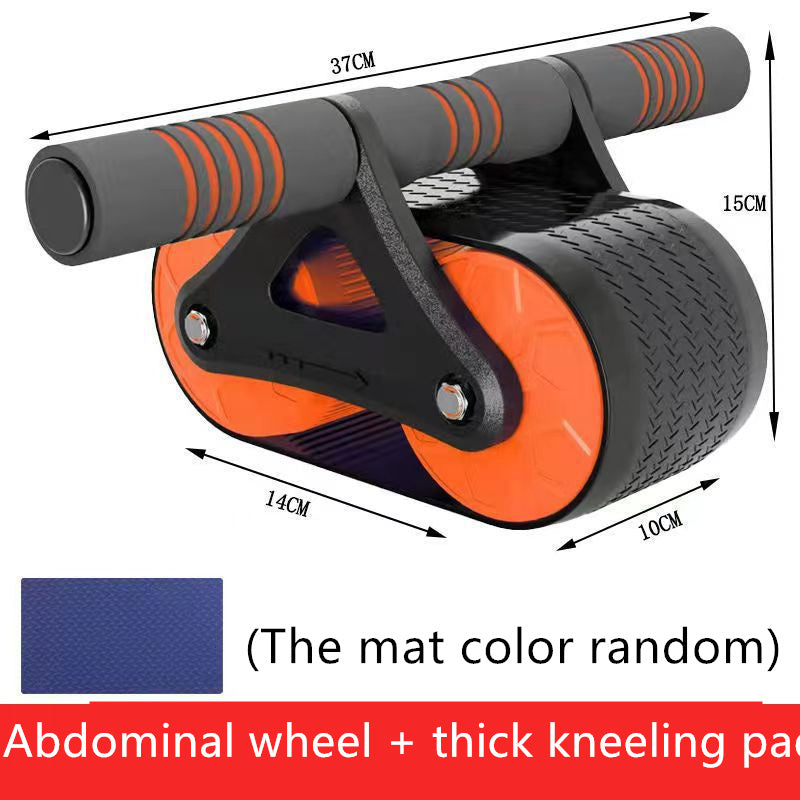 Double Wheel Abdominal Exerciser Women Men AMI Cart
