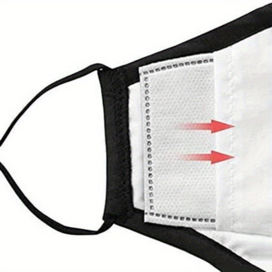 3-piece Set-Cotton Reusable And Adjustable Mask With Filter Bag