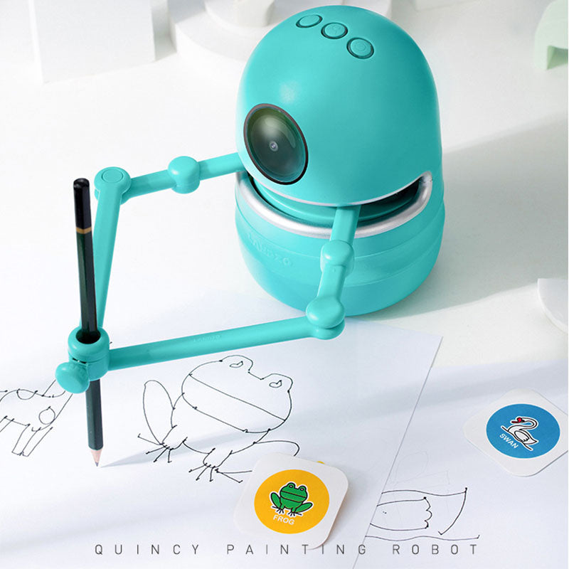 Painting Robot Kindergarten Children Students AMI Cart