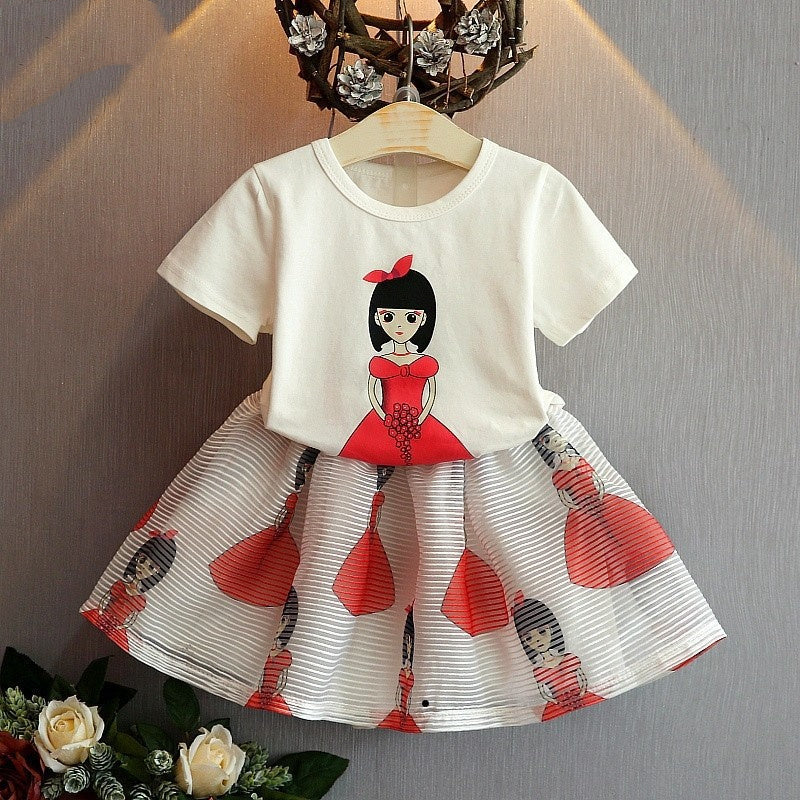 Kids Baby Girls Clothing Sets Summer TShirtsskirt Clothes AMI Cart