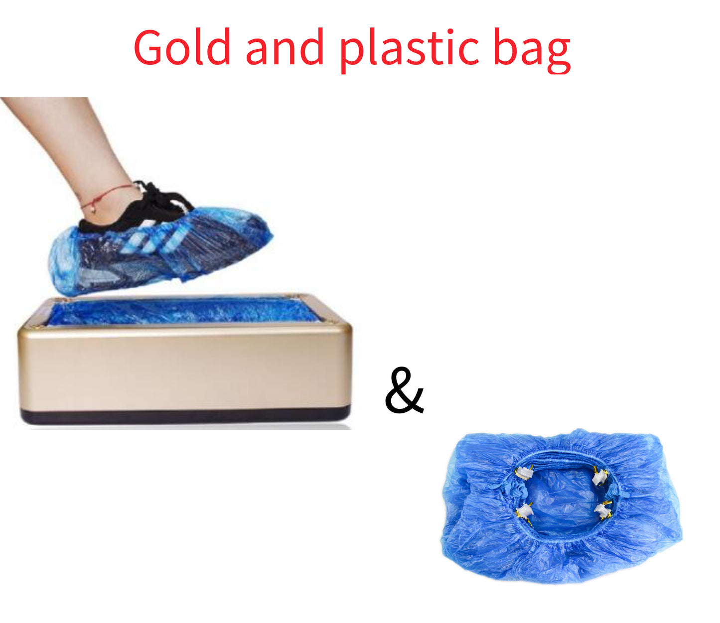 Indoor Disposable Smart Overshoe Machine AMI Cart
