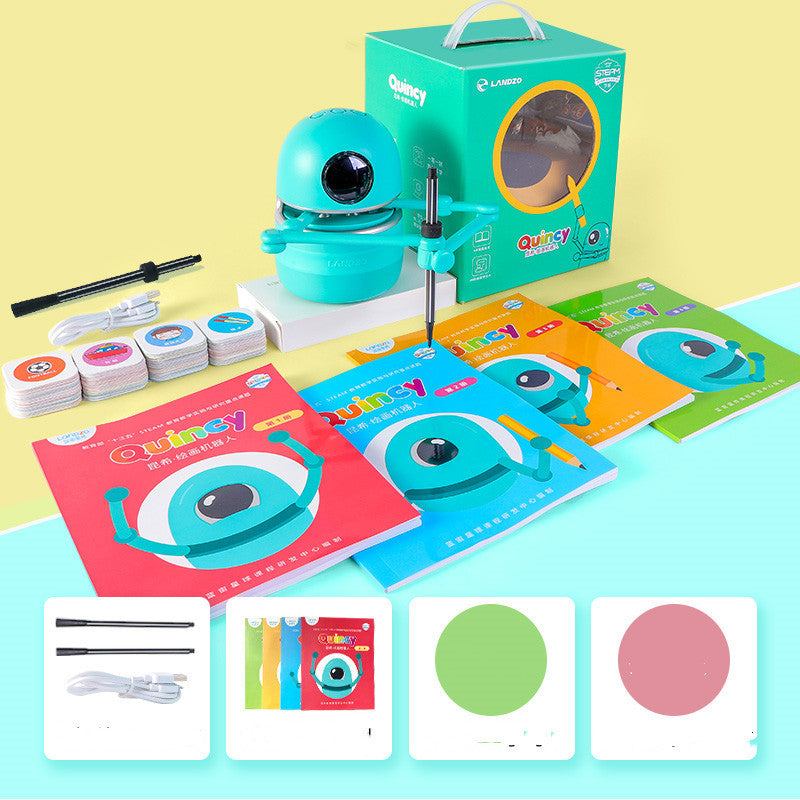 Painting Robot Kindergarten Children Students AMI Cart