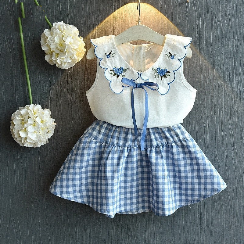 Kids Baby Girls Clothing Sets Summer TShirtsskirt Clothes AMI Cart