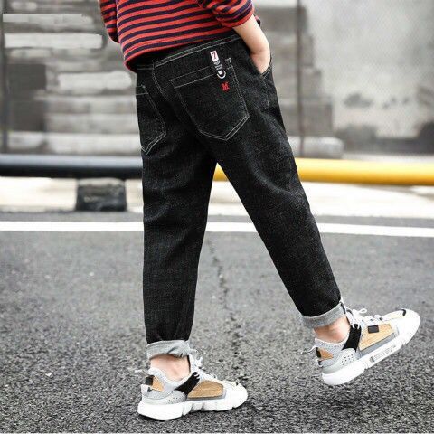 Boys' Denim Trousers Trousers Children's Clothing AMI Cart