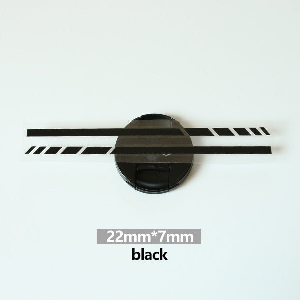 Side Mirror Striped Car Sticker AMI Cart