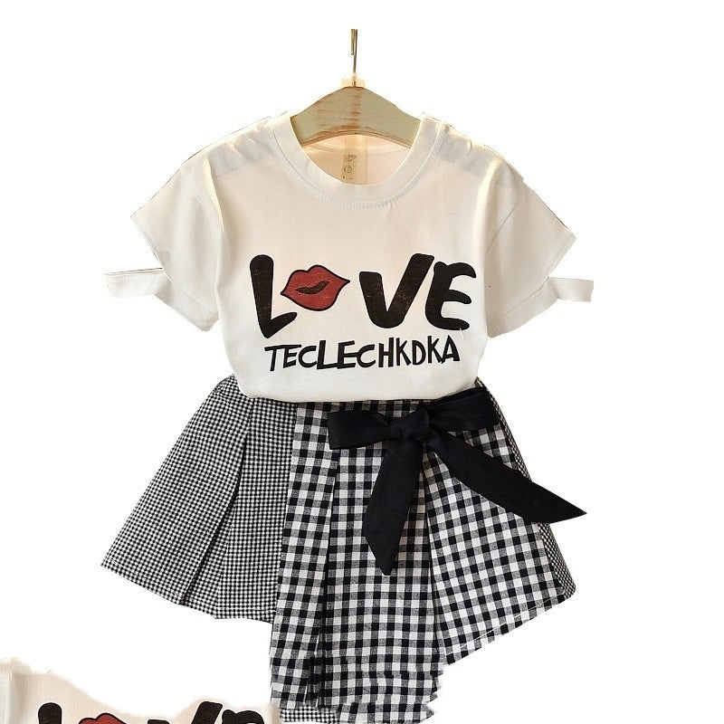 Kids Baby Girls Clothing Sets Summer TShirtsskirt Clothes AMI Cart