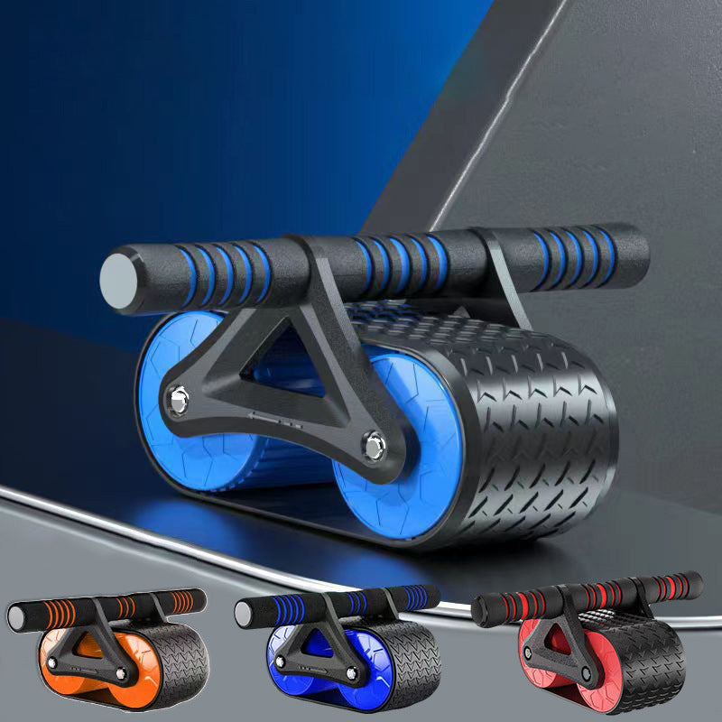 Double Wheel Abdominal Exerciser Women Men AMI Cart