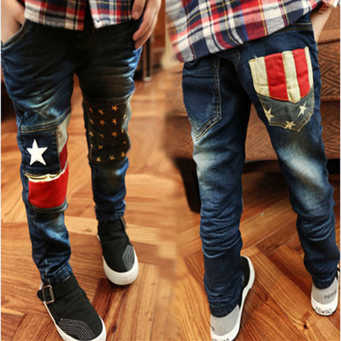 Boys' Denim Trousers Trousers Children's Clothing AMI Cart