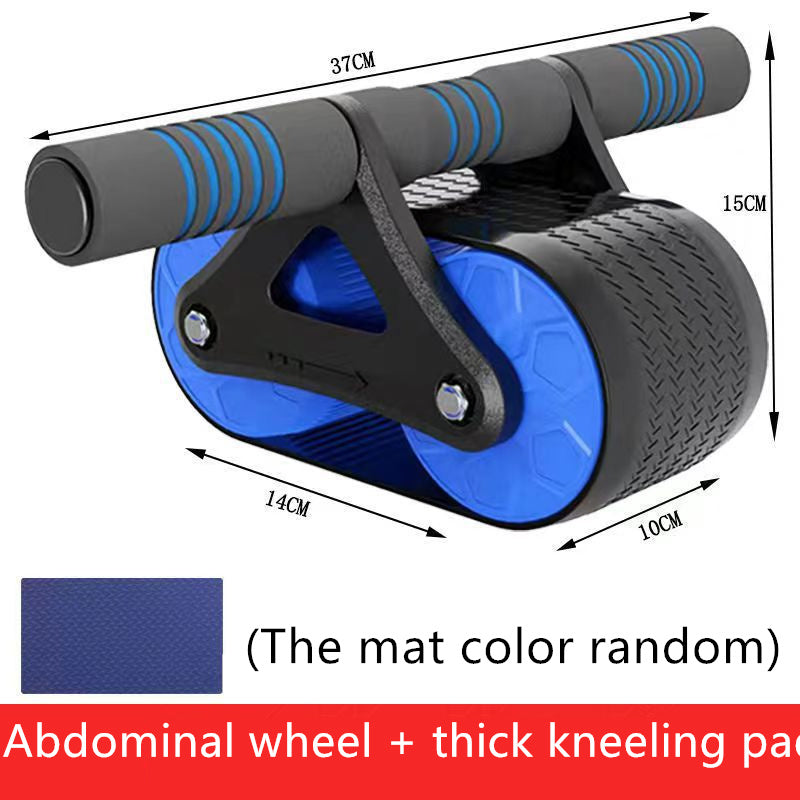 Double Wheel Abdominal Exerciser Women Men AMI Cart