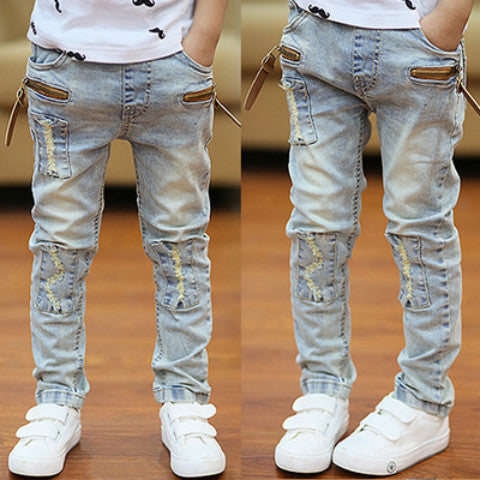 Boys' Denim Trousers Trousers Children's Clothing AMI Cart