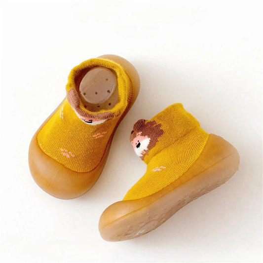 Baby Walking Shoes Soft Sole Non - slip Spring and Autumn Baby Socks Shoes Indoor and Outdoor Walking Breathable Shoes and Socks - Chic Cart