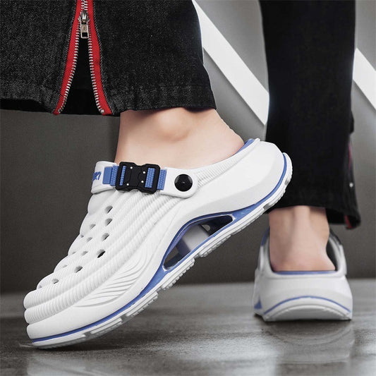 Beach Closed Toe Non-slip Thick Bottom Slip-on Slippers