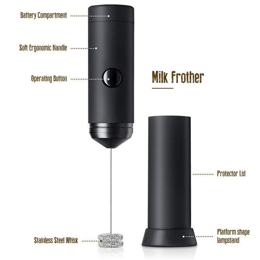 Electric Milk Frother Egg Foam Coffee Maker