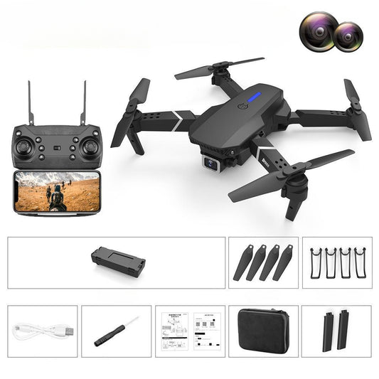 Foldable Dual Camera 4K HD Aerial Photography Drone Quadcopter Remote Control Aircraft