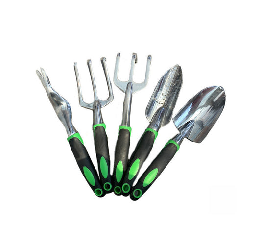 Garden Supplies 9-piece Aluminum Alloy Set, Silicone