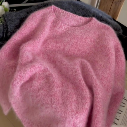 Korean Chic Soft Glutinous Chic Beautiful Unique Sweater Sweater