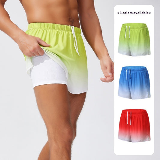 Men's And Women's Double-layer Swimming Loose Beach Pants