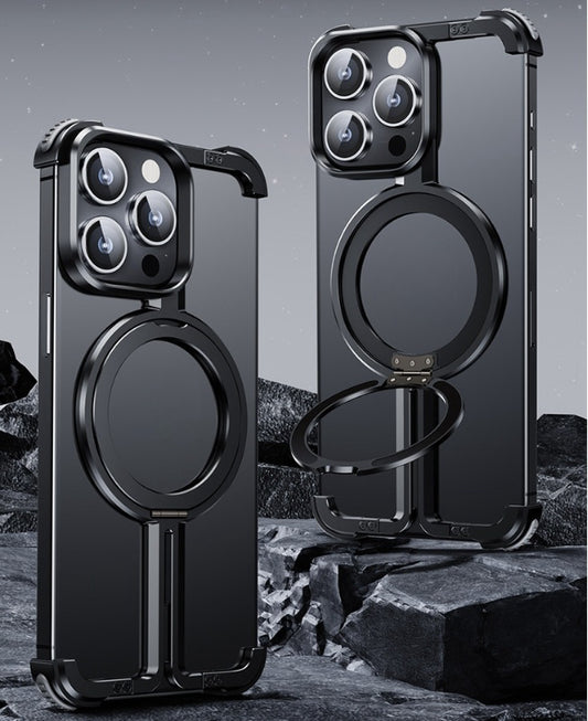 Metal Airbag Anti-fall Shell Phone Case Protective