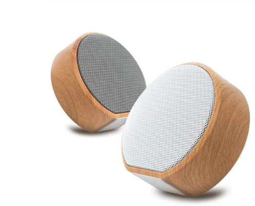 Mini Wood Bluetooth Speaker Portable Outdoor Wireless