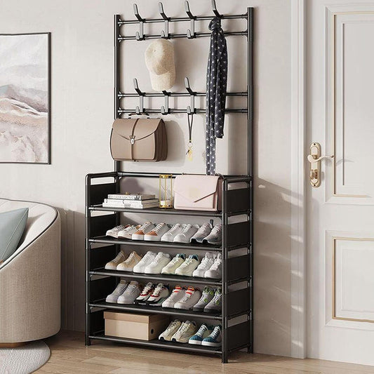 Multi-Layer Shoe Rack Clothes Hat Hangers Organizer Shelf