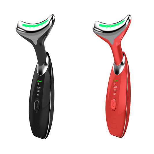 Neck Face Beauty Device Colourful LED Photon Therapy