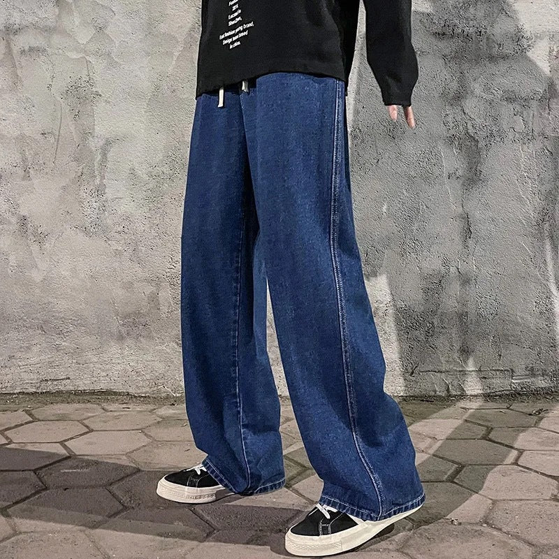 Men's Straight Loose American Design Jeans AMI Cart