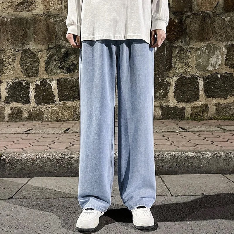 Men's Straight Loose American Design Jeans AMI Cart