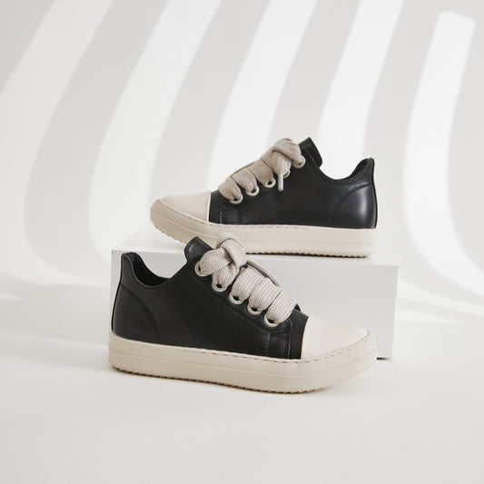 Shoelace Thick Bottom Stitching Candy Color Women's Shoes