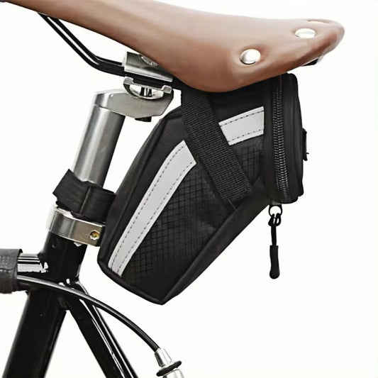 Small Storage Black Cycling Seat Tail Rear Pouch Bag Accessory