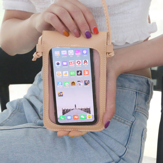 Touch Screen Women's Cat Metal Decoration Transparent