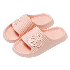 Summer Unisex Couple Cartoon Slippers Men Women Non-Slip Slides Parent-Children Outdoor Indoor Shoes Thick Bottom Sandals - Chic Cart
