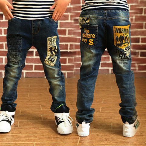 Boys' Denim Trousers Trousers Children's Clothing AMI Cart
